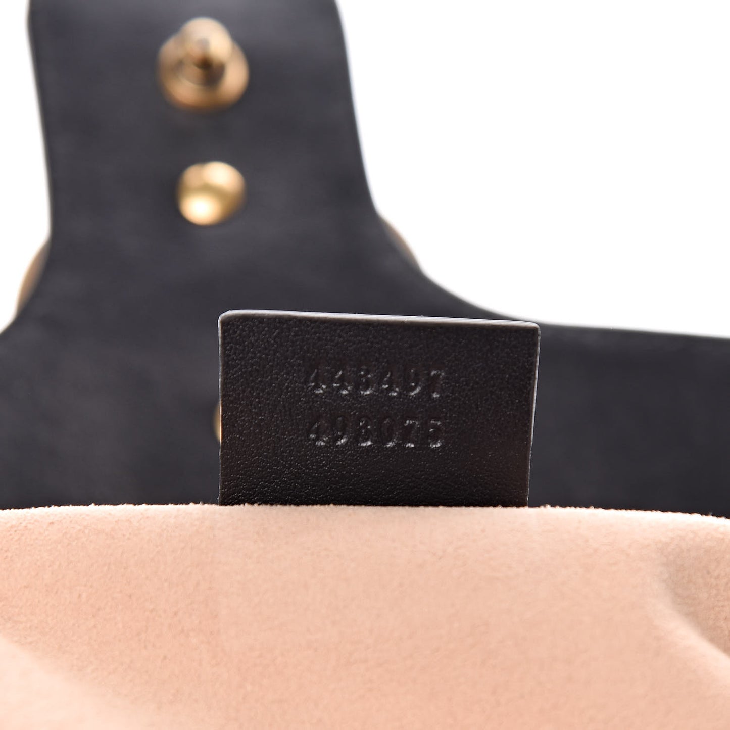 Calfskin Matelasse Small GG Marmont Shoulder Bag Black