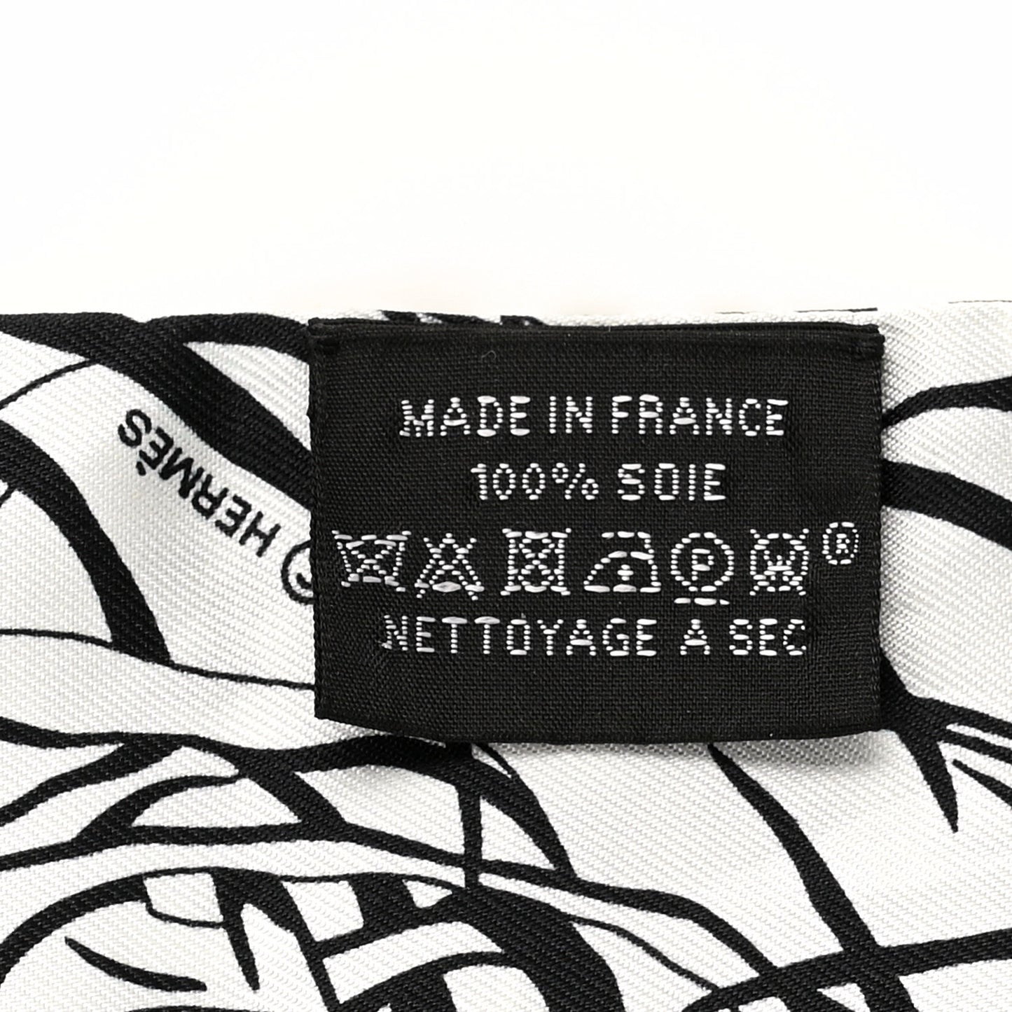 Silk Jungle Love Rainbow Twilly Gris Black White