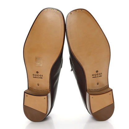 Gucci Havely Kid Web Mens Horsebit Loafers 9 Light Brown 5 of 8