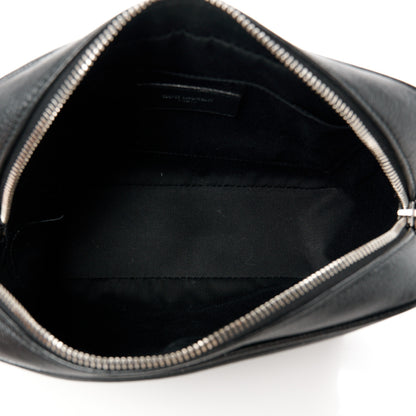 Saint Laurent Lambskin Monogram Small Lou Camera Bag Black 5 of 12