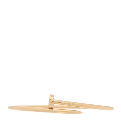 Cartier 18K Yellow Gold Small Juste Un Clou Bracelet 16 1 of 4