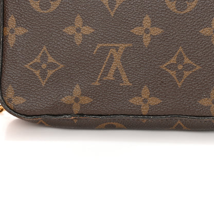Louis Vuitton Monogram Pochette Felicie Chain Wallet Fuchsia 16 of 22