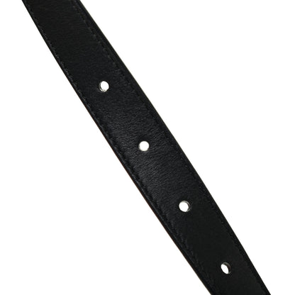 Gucci Calfskin Double G 20mm Belt 75 30 Black 4 of 5