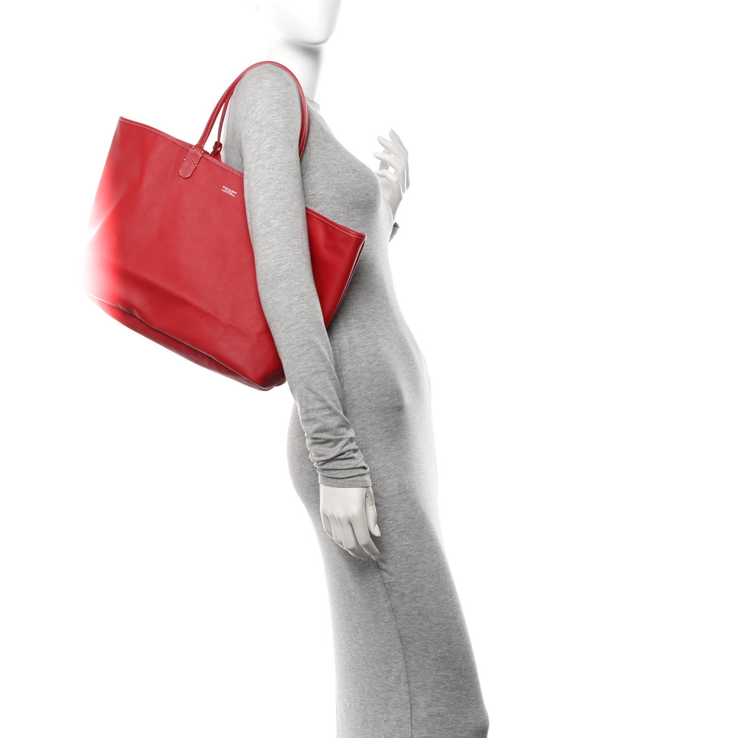 Goyardine Reversible Anjou PM Red