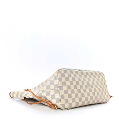 Louis Vuitton Damier Azur Neverfull MM 4 of 9