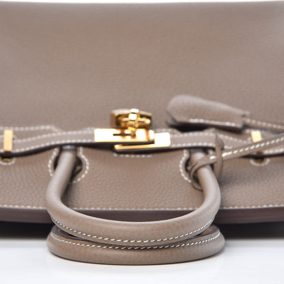 Hermes Togo Birkin 25 Etoupe 35 of 37
