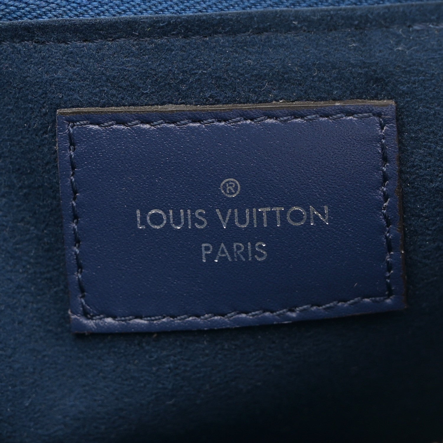Louis Vuitton Monogram Giant Escale Double Zip Pochette Blue 7 of 10