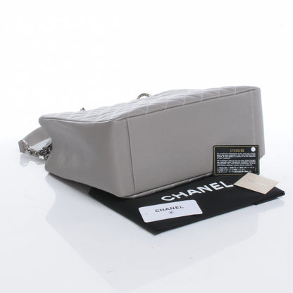 Chanel Caviar Grand Shopping Tote GST Light Grey 4 of 7