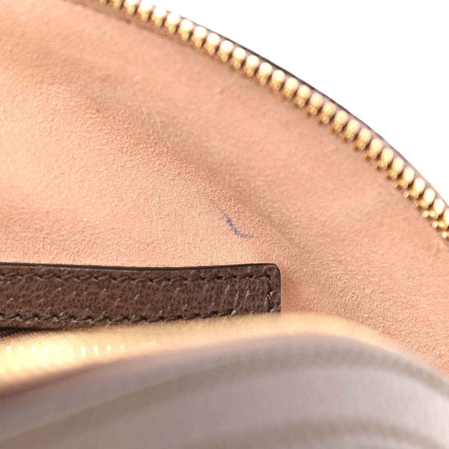GG Supreme Monogram Web Medium Ophidia Top Handle Dome Bag Brown