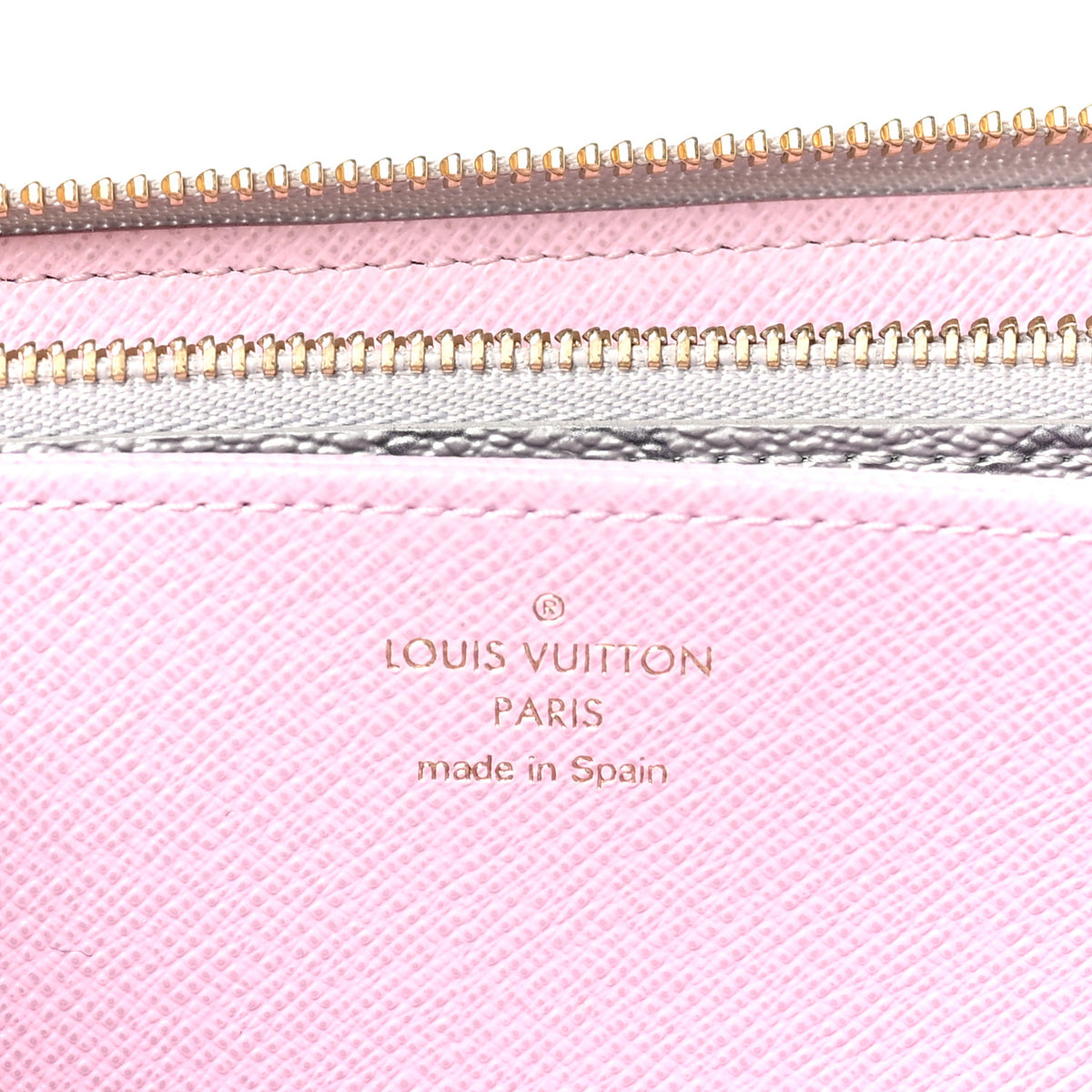 Metallic Monogram LV Garden Zippy Wallet Silver
