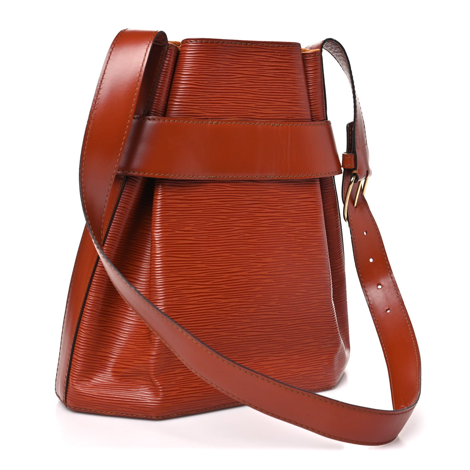 Louis Vuitton Epi Sac D'Epaule Kenyan Fawn 3 of 10