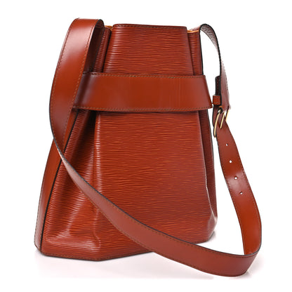Louis Vuitton Epi Sac D'Epaule Kenyan Fawn 3 of 10