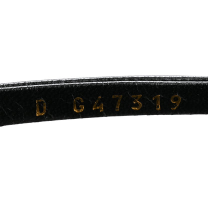 Chanel Goatskin CC Times Square Thong Sandals 41 Black 9 of 10