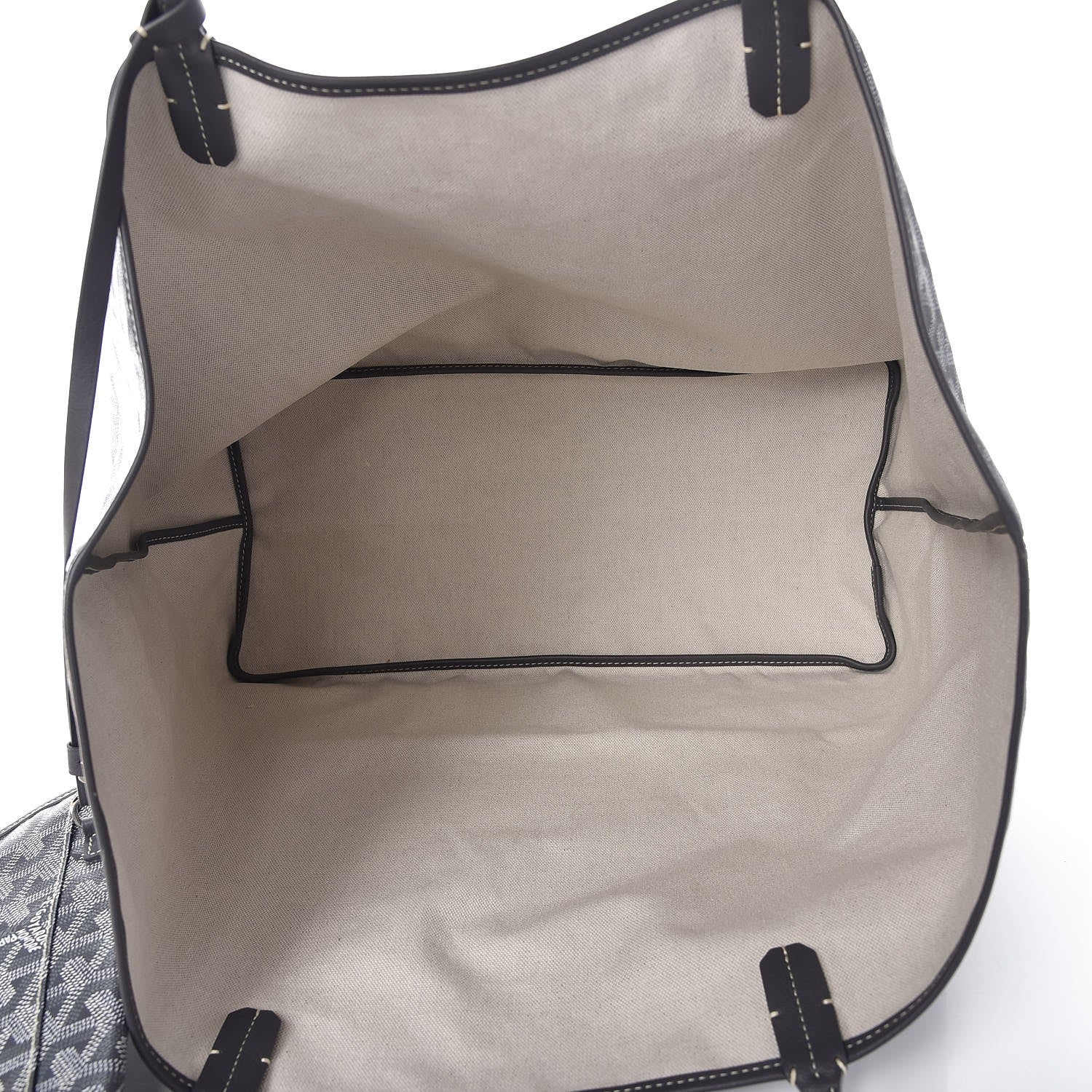 Goyard Goyardine Saint Louis GM Grey 6 of 9