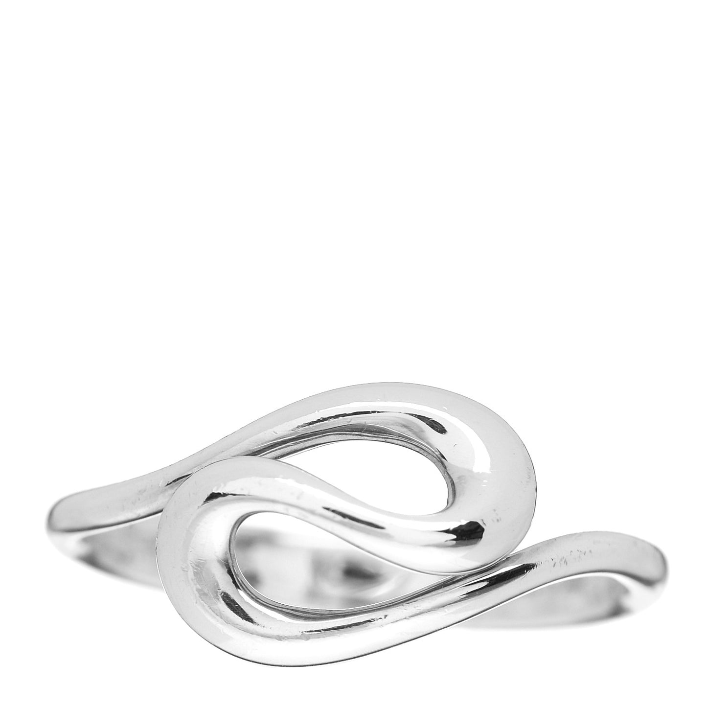 Sterling Silver Elsa Peretti Open Wave Ring 58 8.5