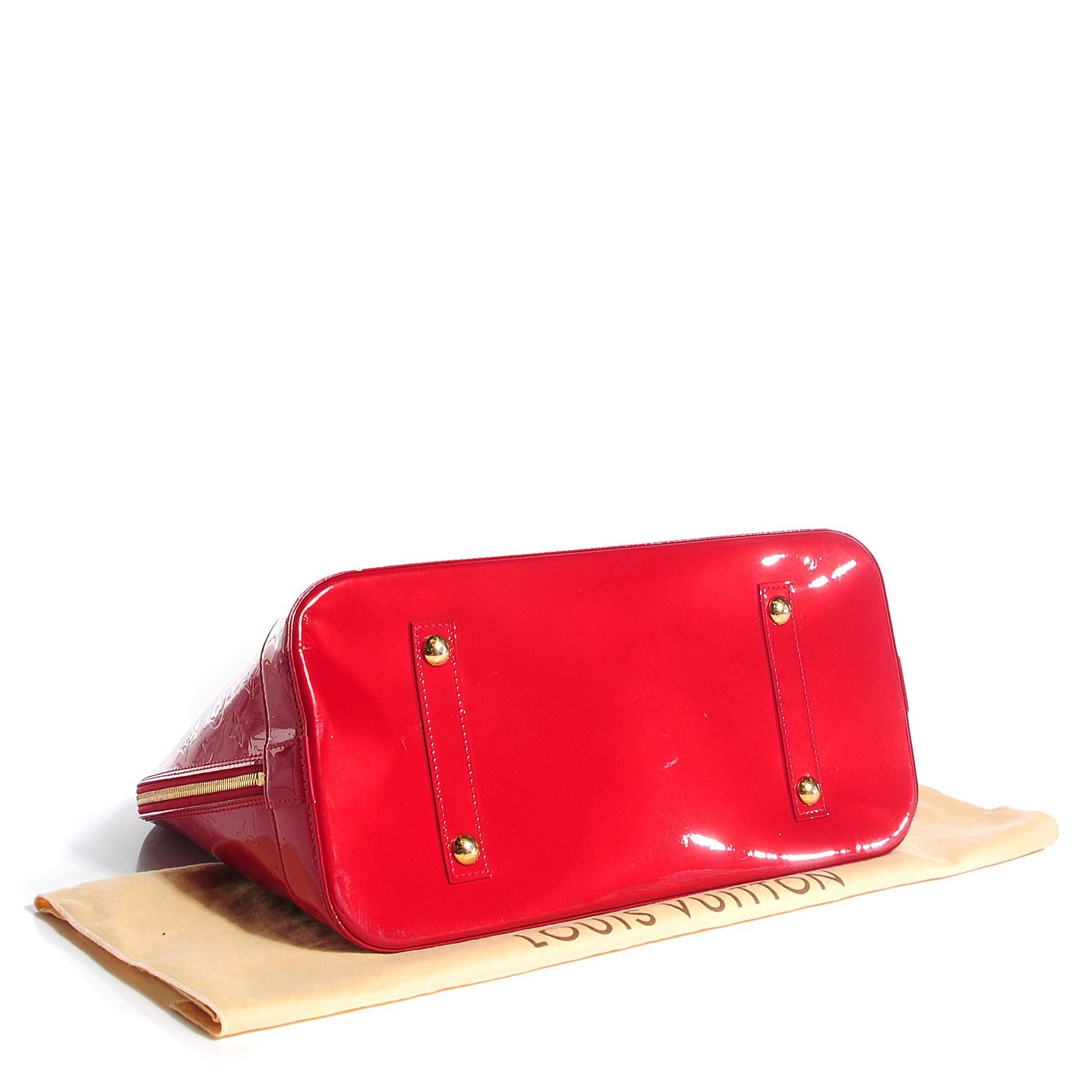 Louis Vuitton Vernis Alma GM Pomme D'Amour 4 of 7