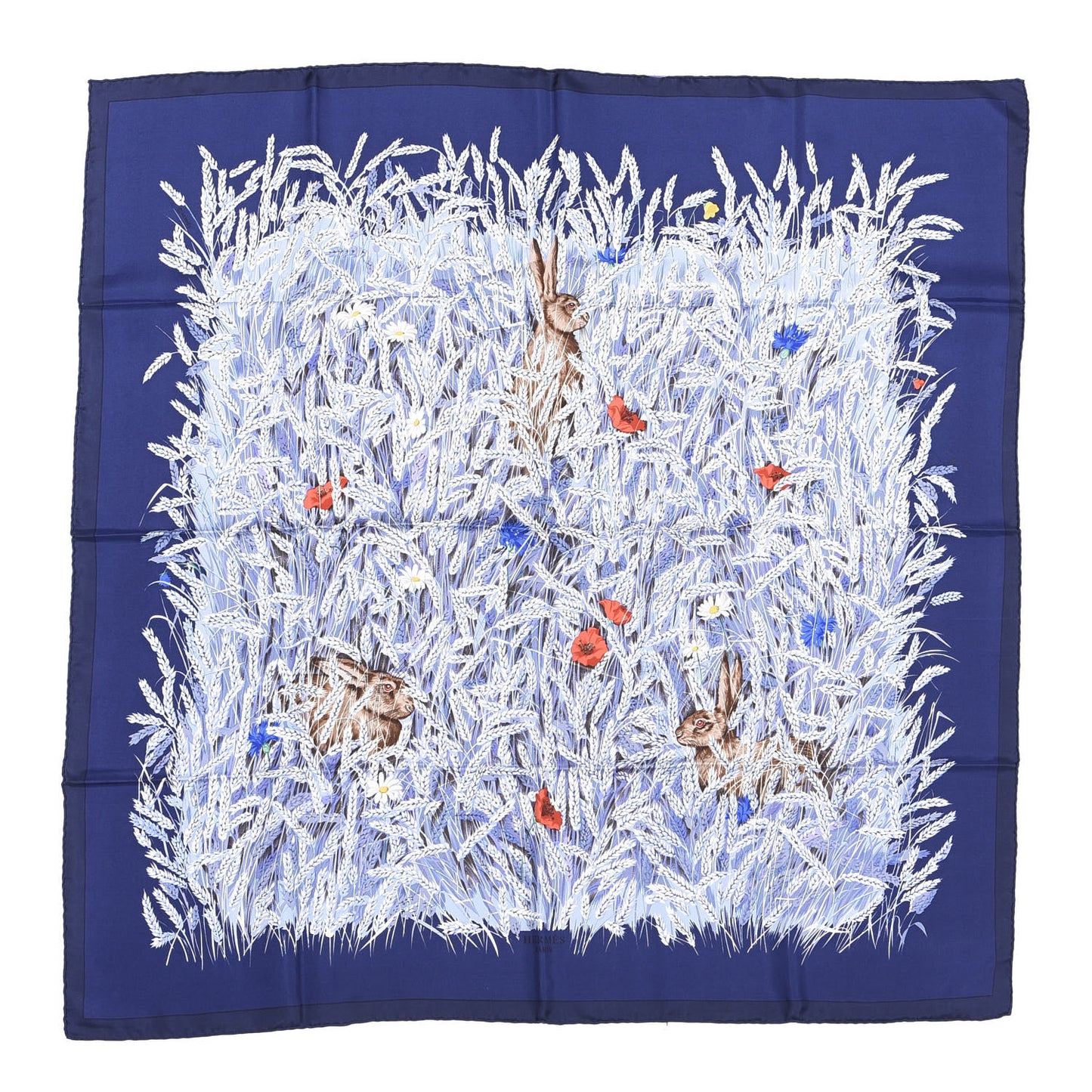 Silk Les Bles Scarf 90