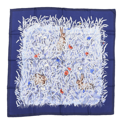 Hermes Silk Les Bles Scarf 90 1 of 3