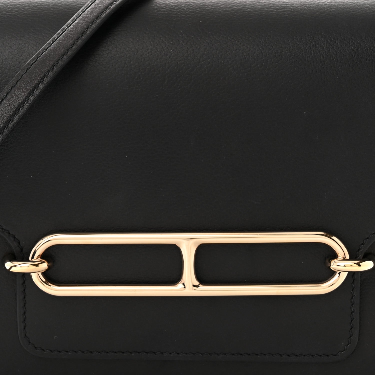 Hermes Evergrain Mini Sac Roulis Black 8 of 13