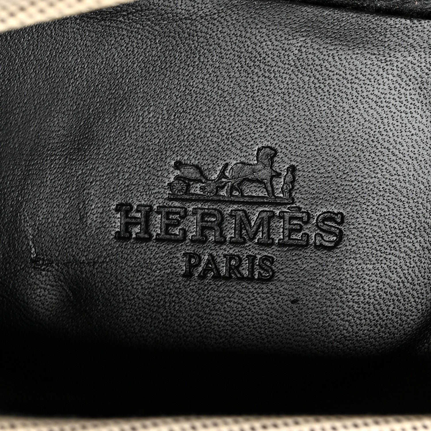 Hermes H Canvas Paris Loafers 37 Prunoir 8 of 10