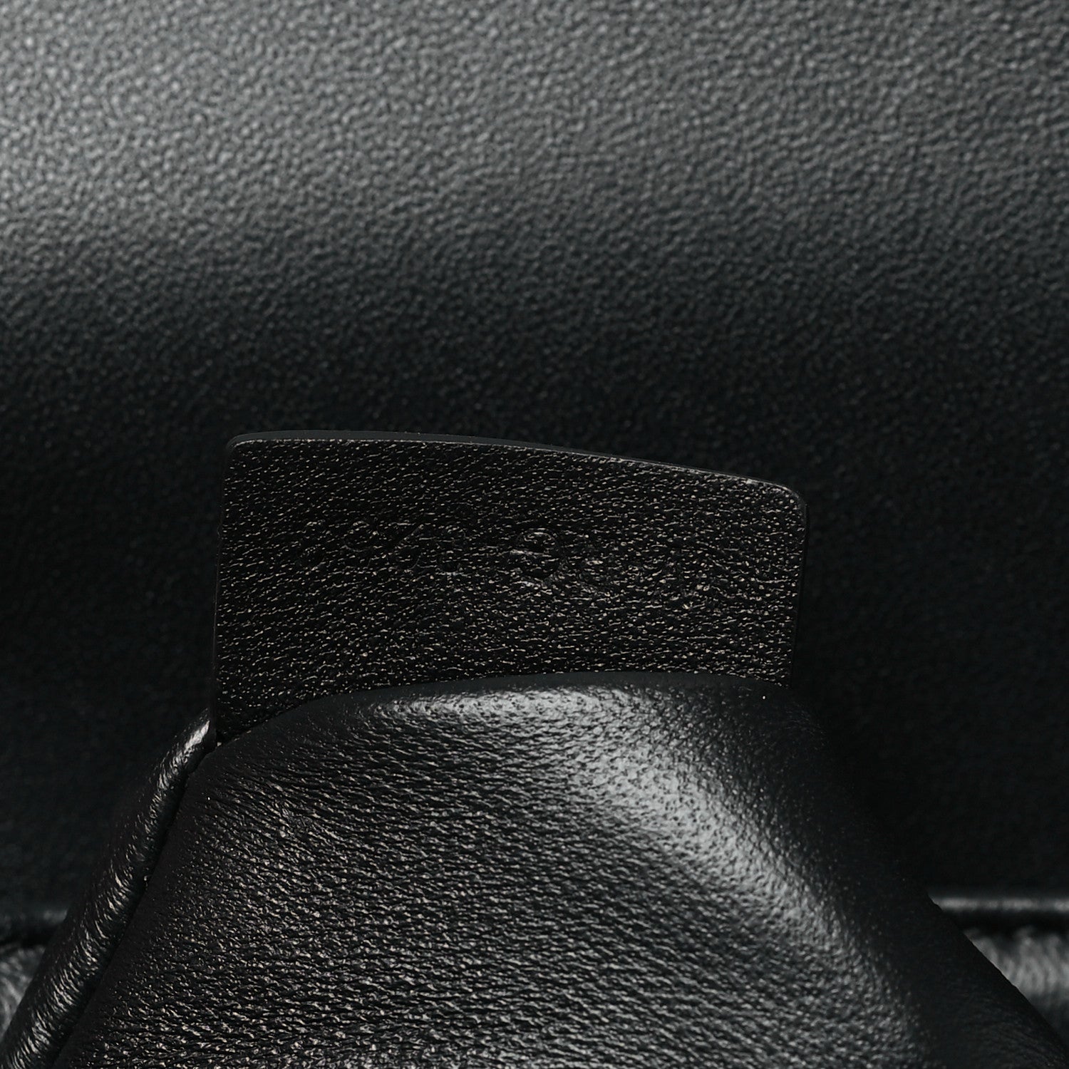 Celine Shiny Calfskin Teen Triomphe Black 7 of 10