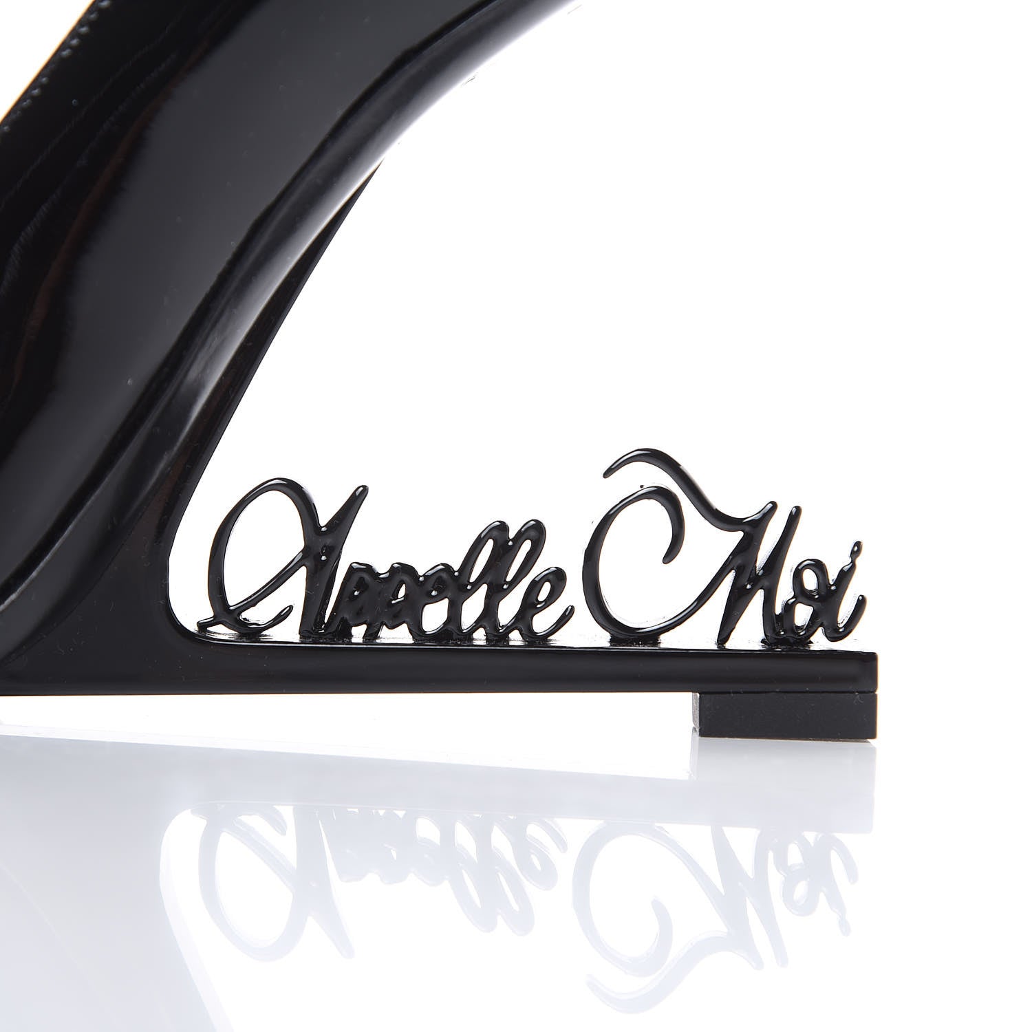Saint Laurent Patent Opyum Appelle Moi Ankle Strap Pump 38 Black 9 of 9