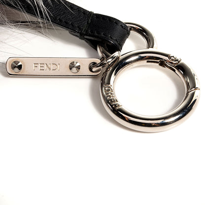 Fendi Mink Fur Diabloo Monster Bag Charm Mint 6 of 6