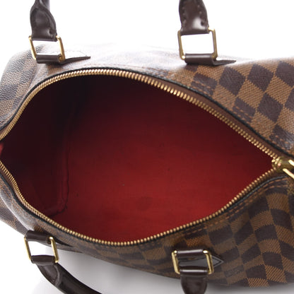 Louis Vuitton Damier Ebene Speedy 30 6 of 10