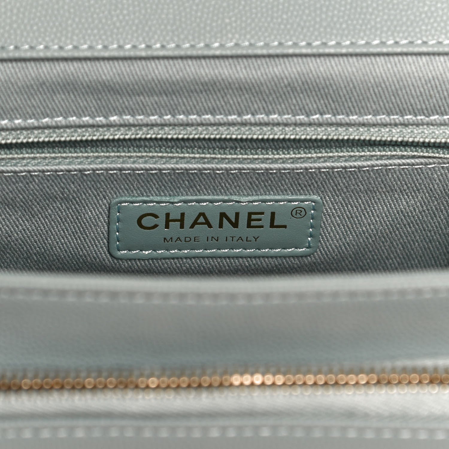 Chanel Caviar Quilted Small Business Affinity Flap Blue 6 of 12