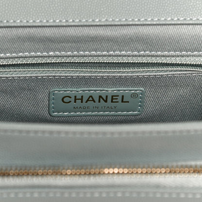 Chanel Caviar Quilted Small Business Affinity Flap Blue 6 of 12