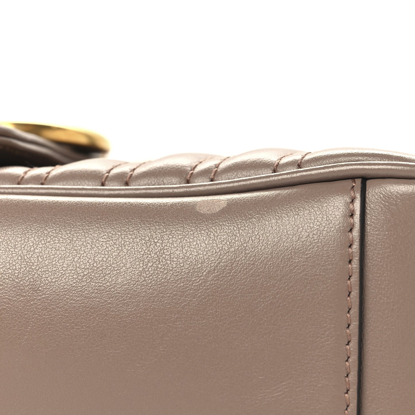 Calfskin Matelasse Small GG Marmont Shoulder Bag Porcelain Rose