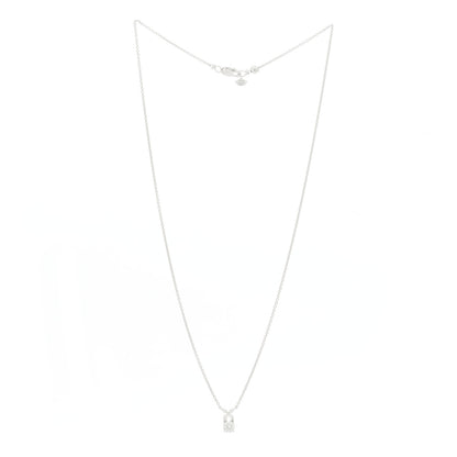Graff 18K White Gold Diamond Classic Butterfly Round Pendant Necklace 3 of 6