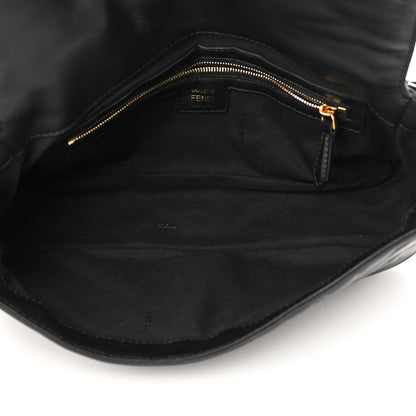 Fendi Nappa FF 1974 Embossed Baguette Black 5 of 16