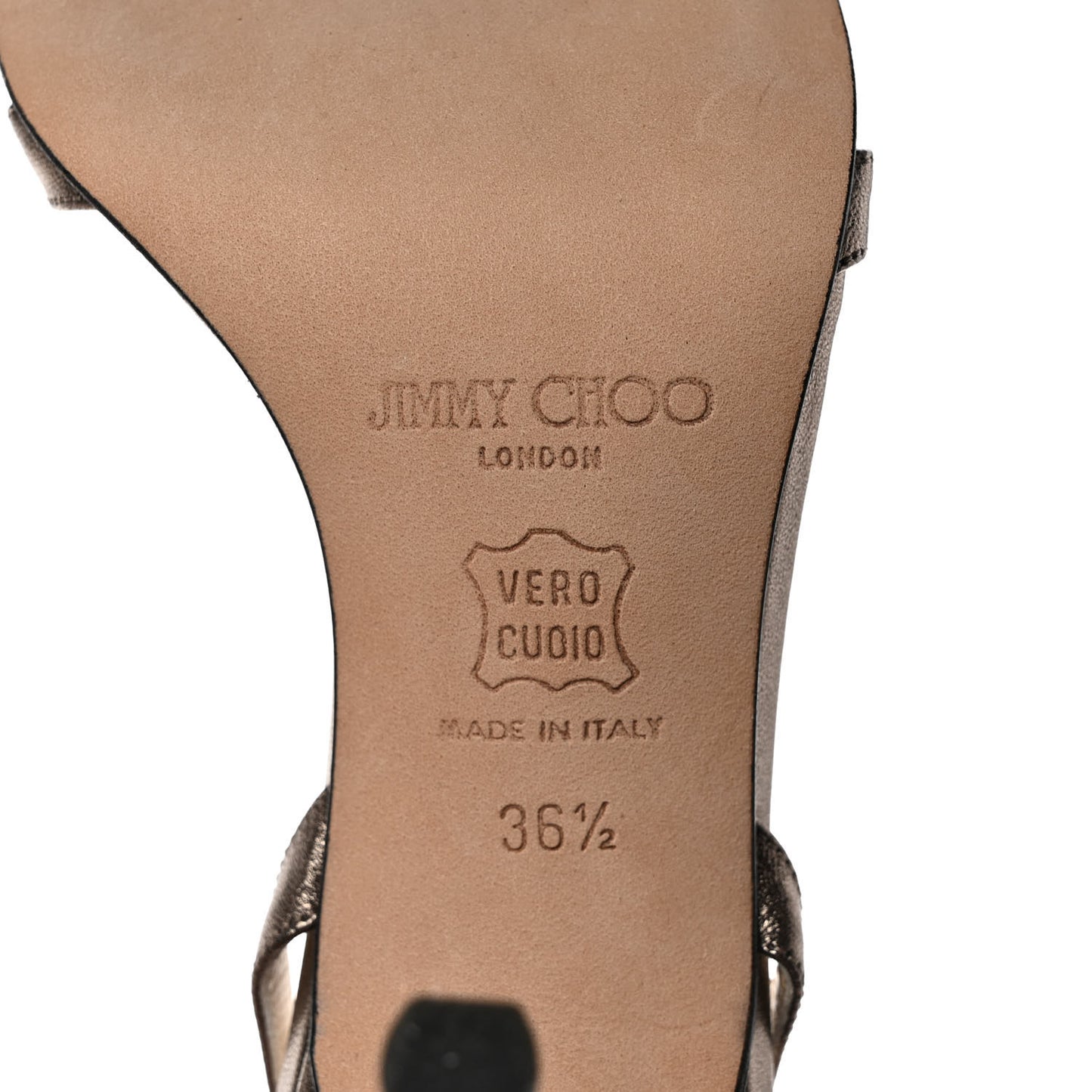 Metallic Calfskin Juliet 85 Sandals 36.5 Silver