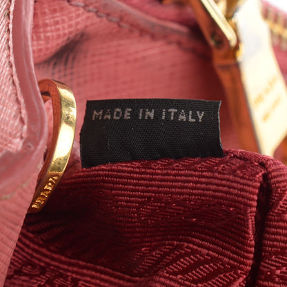 Prada Saffiano Mini Galleria Double Zip Tote Tamaris 13 of 15