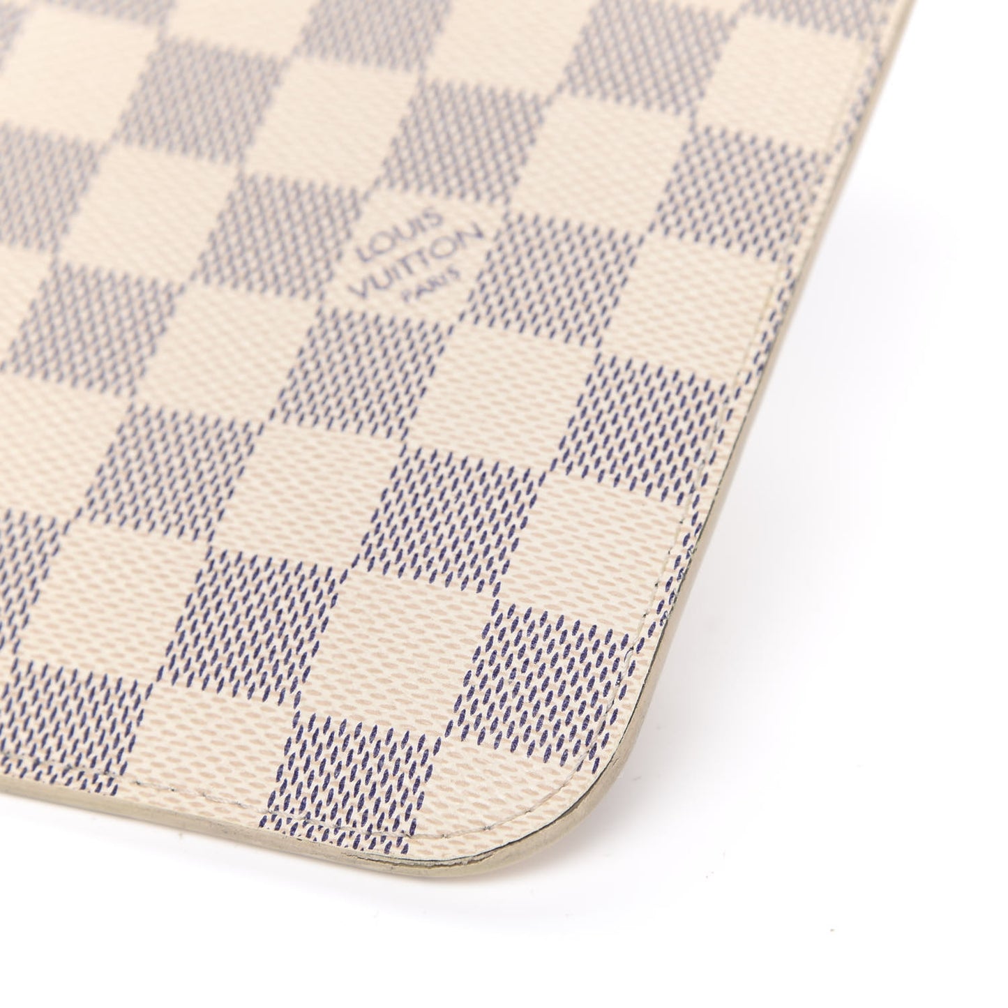 Damier Azur Neverfull MM GM Pochette Rose Ballerine