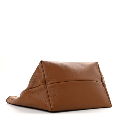 Gucci Grained Calfskin Monogram Large Totissima Reversible Tote Brown 5 of 12