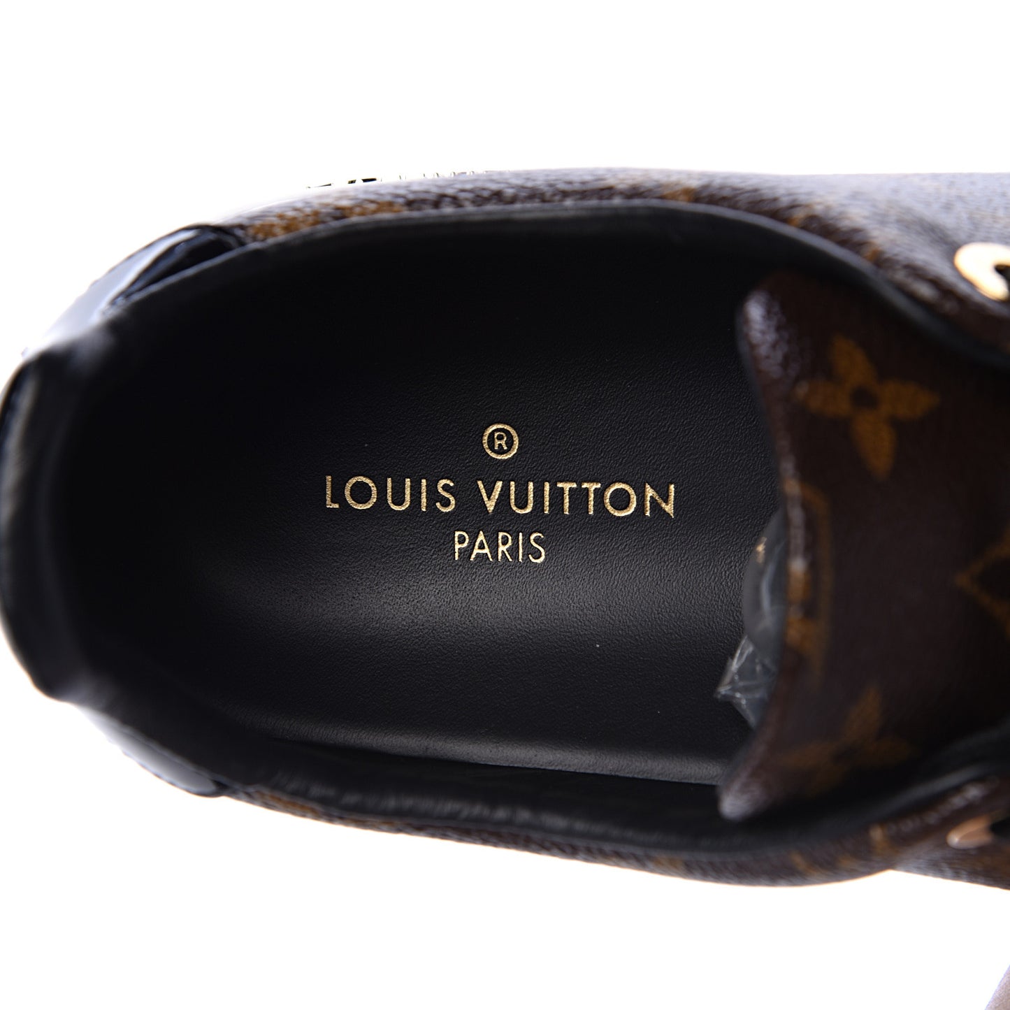 Patent Monogram Frontrow Sneakers 40