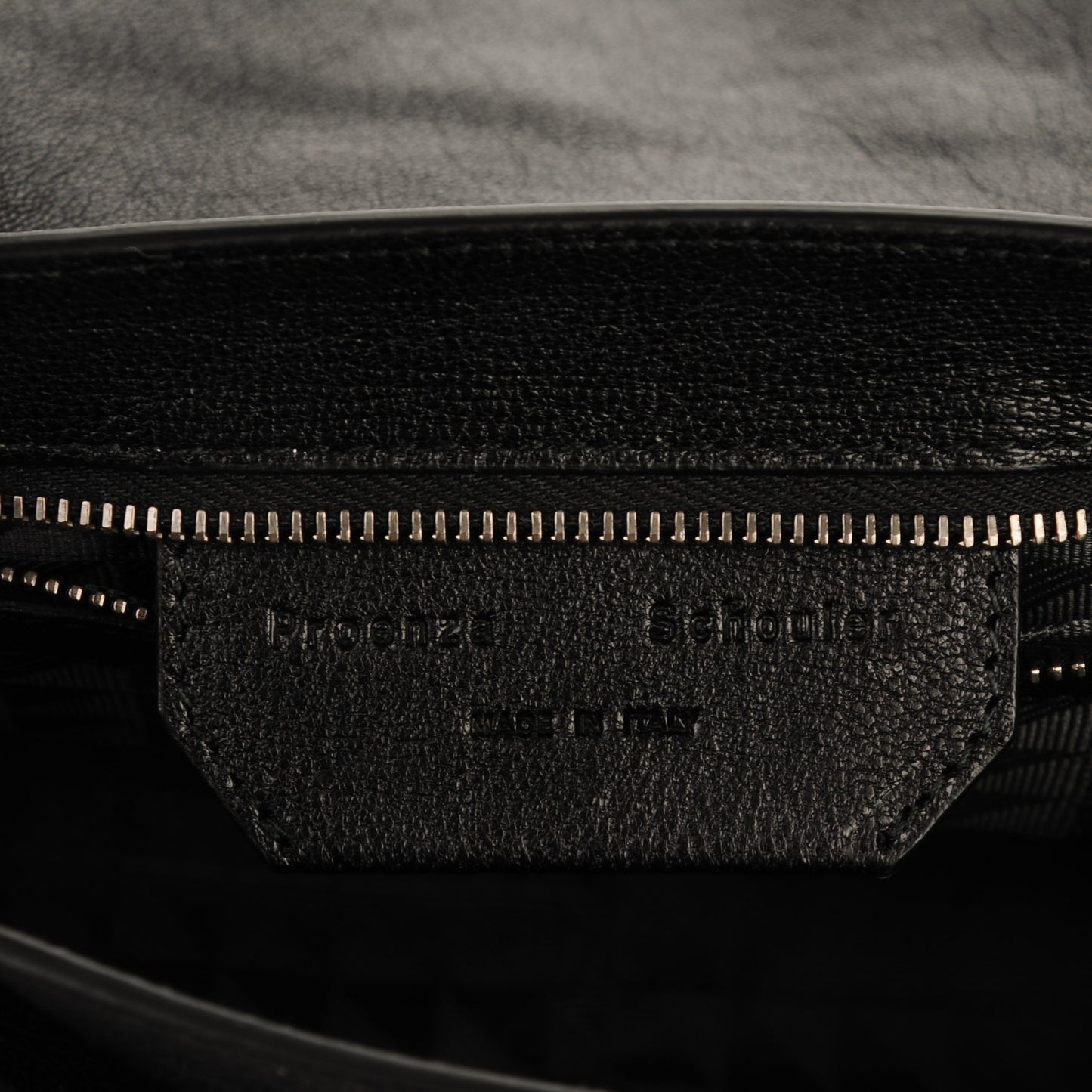 Lambskin Tiny PS1 Satchel Black