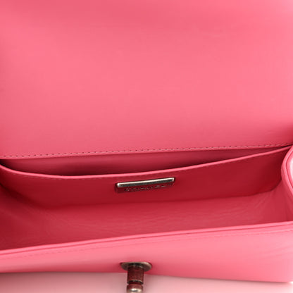 Chanel Galuchat Stingray Small Boy Flap Pink 5 of 10