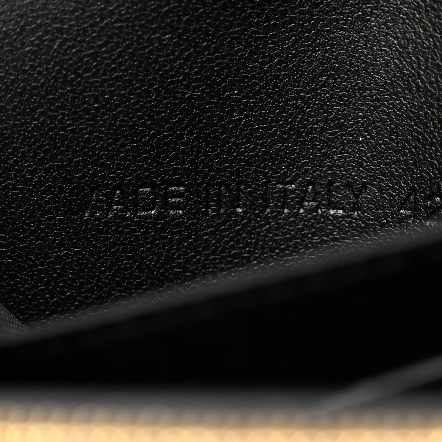 Lambskin Cannage My Dior Glycine Wallet Black