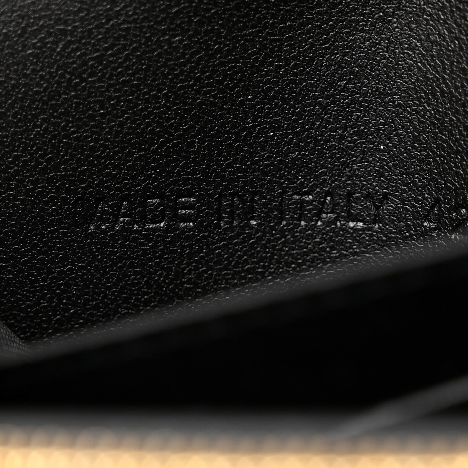 Christian Dior Lambskin Cannage My Dior Glycine Wallet Black 7 of 9