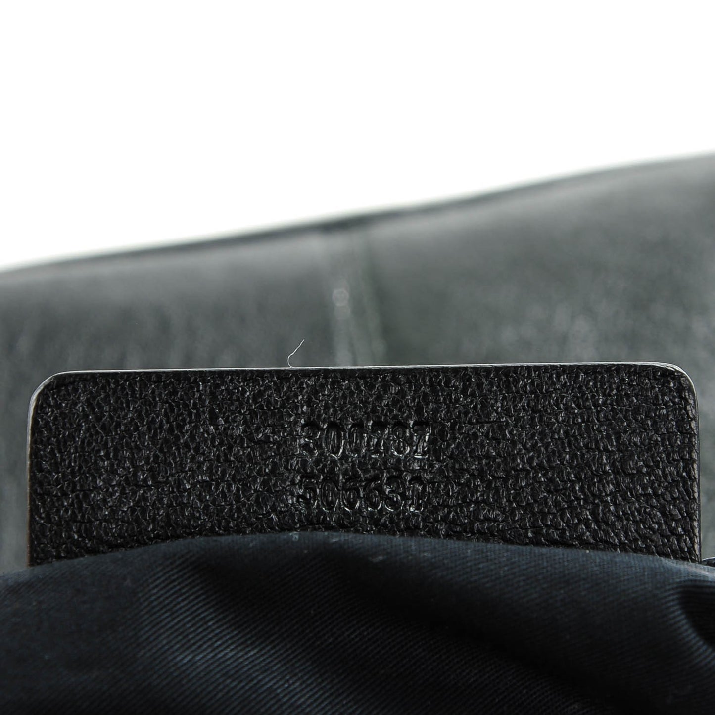 Leather De Manta Clutch Black