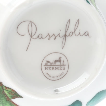 Hermes Porcelain Passifolia Tea Cup And Saucer Set Of 2 9 of 10