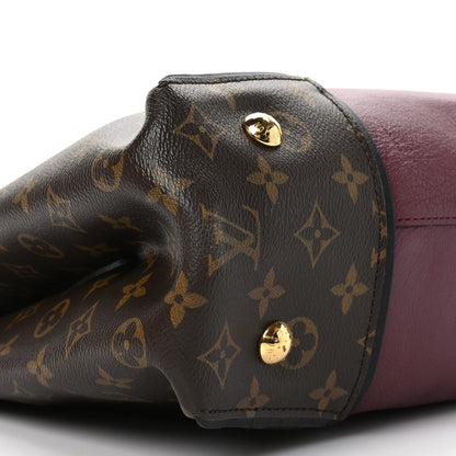 Louis Vuitton Monogram Cuir Orfevre Tote W PM Prunille 7 of 8