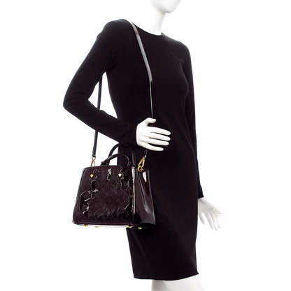Louis Vuitton Vernis Montaigne BB Amarante 2 of 9