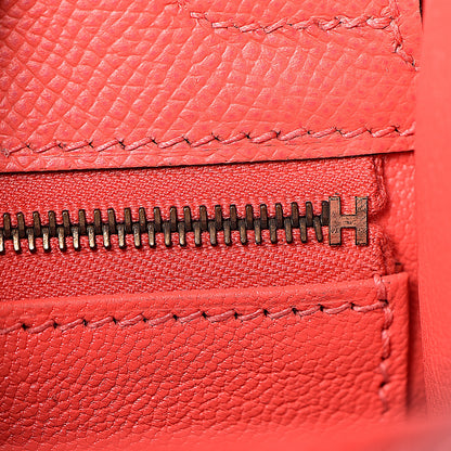 Hermes Epsom Kelly Sellier 25 Rose Jaipur 18 of 38