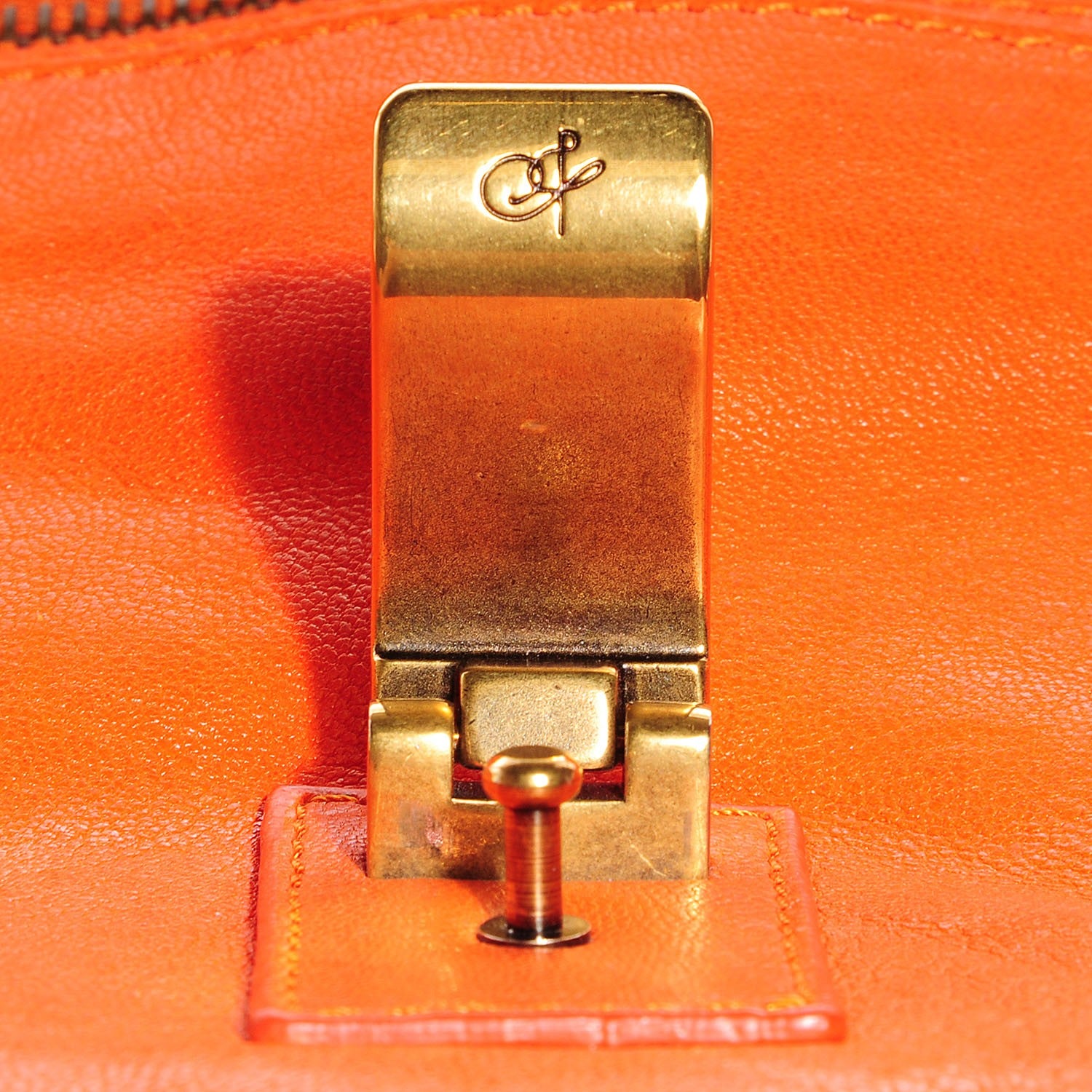 Proenza Schouler Lambskin PS1 Medium Satchel Orange 5 of 12