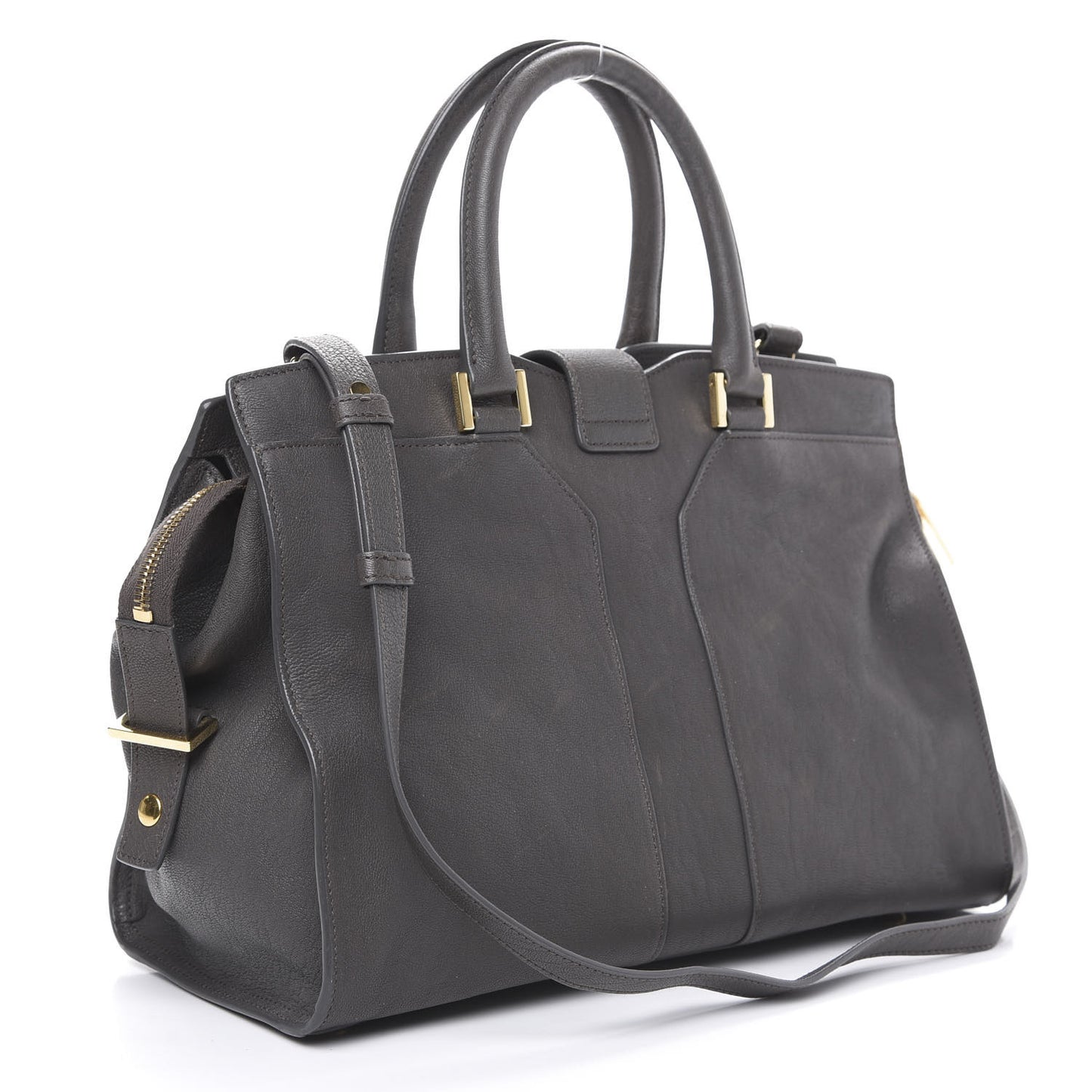 Sheepskin Medium Cabas ChYc Grey