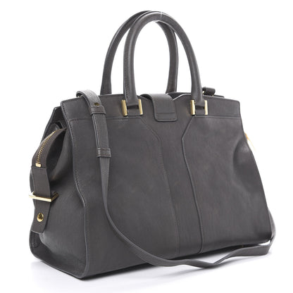 Saint Laurent Sheepskin Medium Cabas ChYc Grey 2 of 14